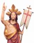 Preview: Auferstehungschristus 70cm geschnitzt, Blattgoldfaßung