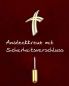 Preview: Priesterkreuz zierversilbert zum Anstecken 24x16 mm