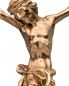 Preview: Christuskorpus mit INRI 90cm Fiberglas bronziert