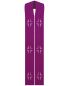 Preview: Priesterstola mit gesticktem Kreuz, violett 135 cm lang