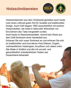 Heiligenfigur"Hl. Florian" 36 cm holzgeschnitzt koloriert