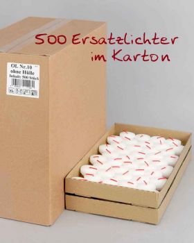 500 Teelichter 38 mm Ø RAL Qualität deutsche Fertigung