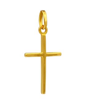 Kettenanhänger 12 x 18 mm Goldkreuz 333 Karat