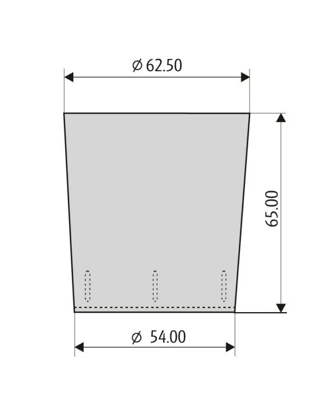 96 Becher mit Regenbogen Kerzen 60 x 50 mm RAL