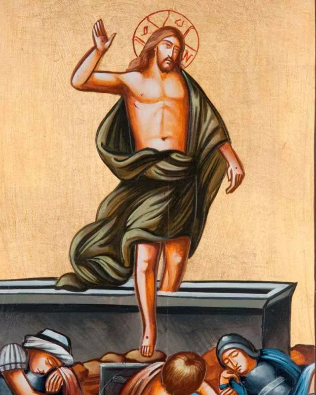 Faltkorb - Christus ist auferstanden!, 14 х 14 х 24 cm