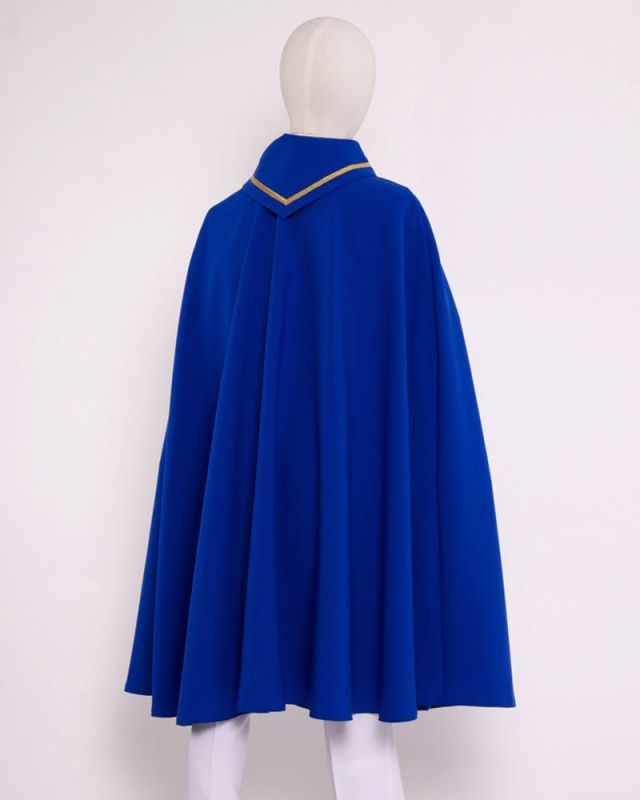 Pelerine Sternsinger blau 100% Polyester